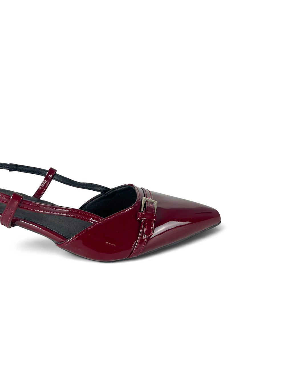 Slingback Verniz Bordeaux